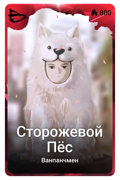 Коллекционная карточка