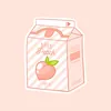 Peach on the beach
