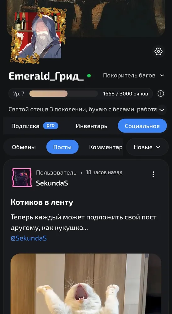 изображение поста
